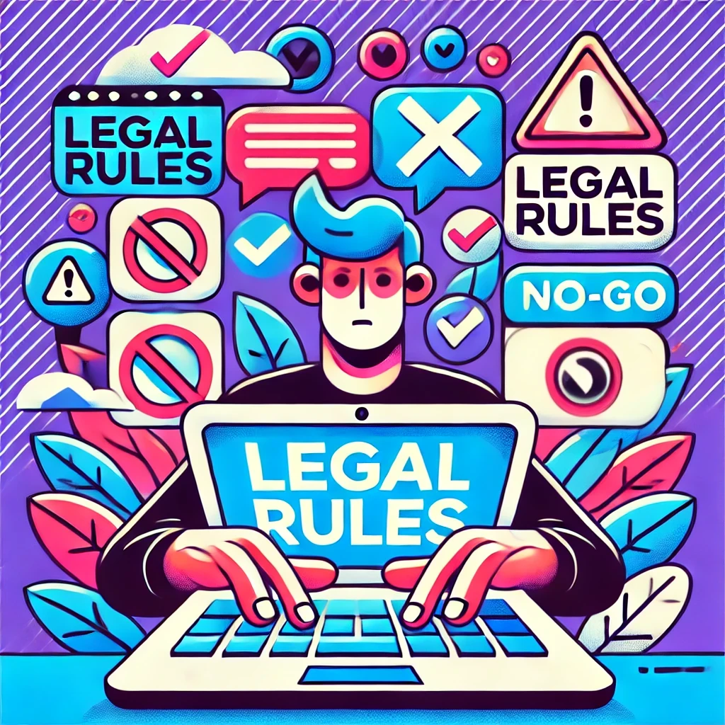 The Legality of Content on F2F: What You Can and Can’t Do. Key Platform Rules