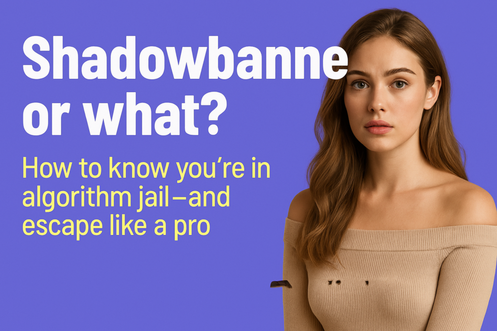 Shadowbanned or What? How to Know You’re in Algorithm Jail — and Escape Like a Pro